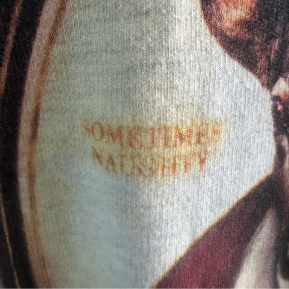 Christmas Deer ‘sometimes naughty’ ‘sometimes nice’ Fleece Size XL (D1) - Picture 4 of 10